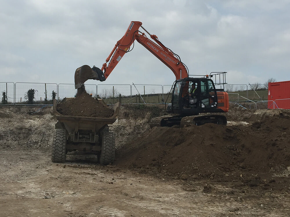 Reduced dig at Tolpuddle for C G Fry & Son Ltd